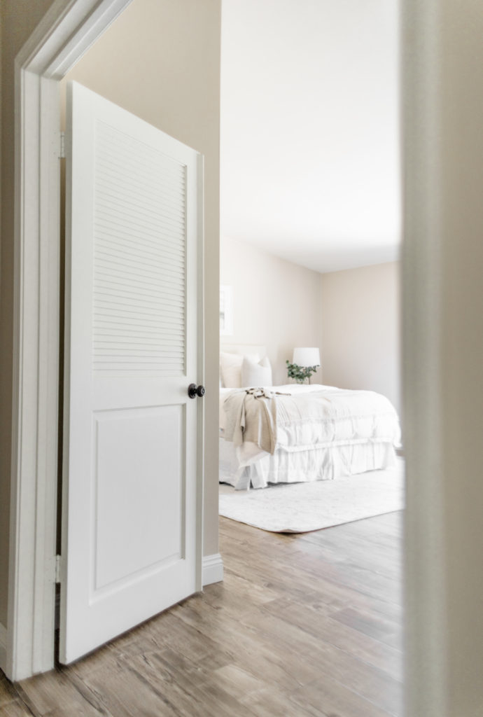 Budget Friendly Bedroom Makeover - Halfway Wholeistic; Click to see this budget friendly bedroom makeover on Halfway Wholeistic! My sister-in-law mentioned she hadn’t updated bedding in the master bedroom since she got married. Often the master bedroom is left. Bedroom inspirations master romantic. Bedroom decor ideas for couples romantic. Bedroom design ideas for couples master suite layout. Master bedroom ideas on a budget diy how to decorate. Master bedroom design color schemes. Master bedroom ideas for couples cozy.