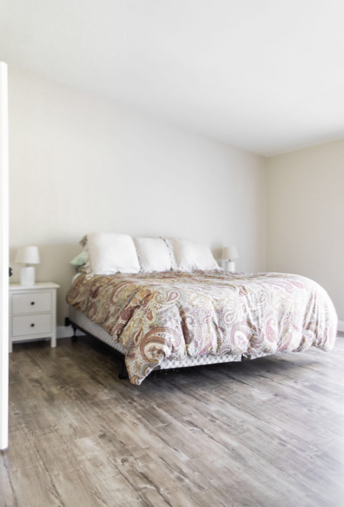 Budget Friendly Bedroom Makeover - Halfway Wholeistic; Click to see this budget friendly bedroom makeover on Halfway Wholeistic! My sister-in-law mentioned she hadn’t updated bedding in the master bedroom since she got married. Often the master bedroom is left. Bedroom inspirations master romantic. Bedroom decor ideas for couples romantic. Bedroom design ideas for couples master suite layout. Master bedroom ideas on a budget diy how to decorate. Master bedroom design color schemes. Master bedroom ideas for couples cozy.