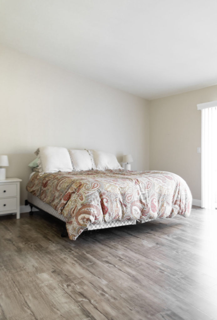 Budget Friendly Bedroom Makeover - Halfway Wholeistic; Click to see this budget friendly bedroom makeover on Halfway Wholeistic! My sister-in-law mentioned she hadn’t updated bedding in the master bedroom since she got married. Often the master bedroom is left. Bedroom inspirations master romantic. Bedroom decor ideas for couples romantic. Bedroom design ideas for couples master suite layout. Master bedroom ideas on a budget diy how to decorate. Master bedroom design color schemes. Master bedroom ideas for couples cozy.