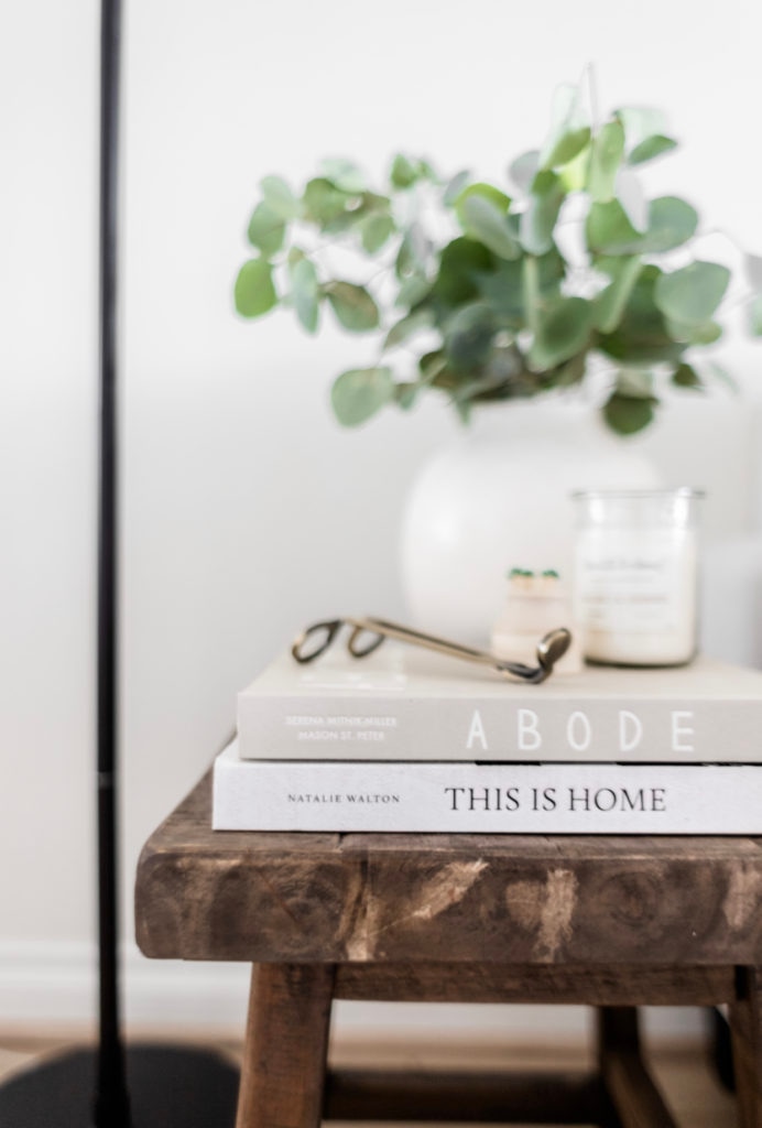 Five Uses For An Accent Stool - Halfway Wholeistic; Click here to see the accent stools on Halfway Wholeistic! Vintage-look accent stools seem to be all the rage these days. I love both the look and versatility of them. Whether you’re looking to add seating, an accent table, or a nightstand, a stool is the perfect addition to nearly any space! Stools for kitchen island with back wood. Stool design wooden modern. Stools for living room extra seating. Kitchen stools with backs modern. Stools in front of fireplace.
