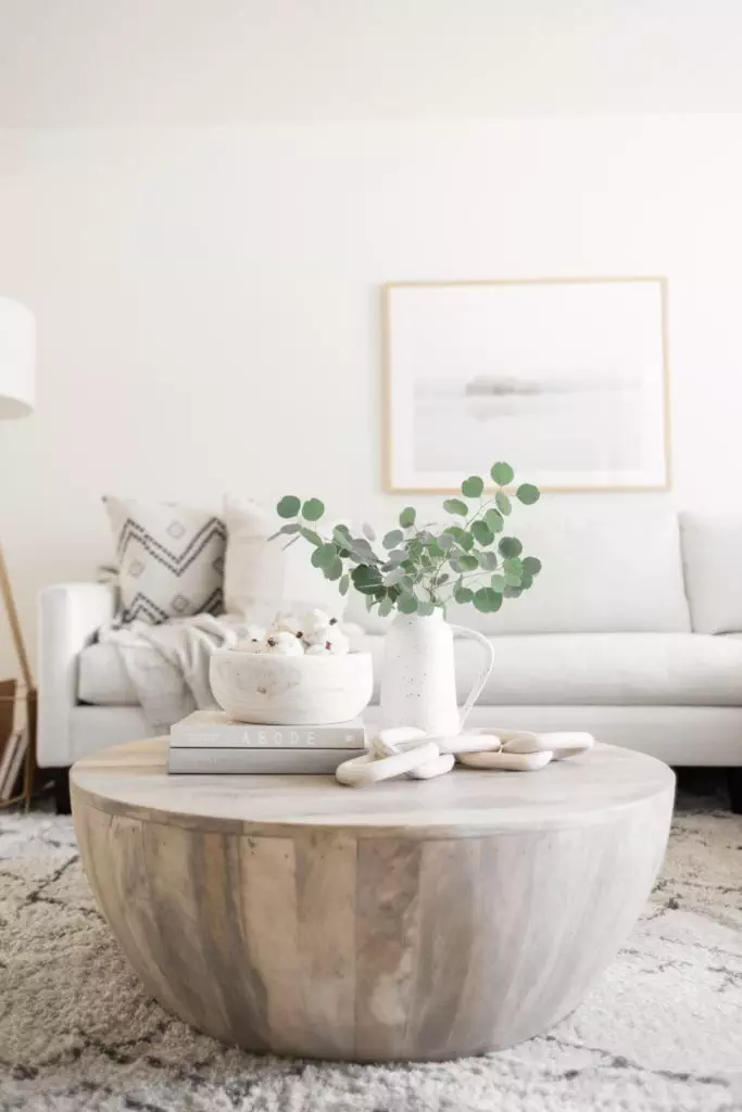Wood + White Fall Coffee Table Styling - Halfway Wholeistic; Click to learn to style your coffee table in the fall on Halfway Wholeistic! Fall decor ideas for the home autumn. Fall decor centerpieces white pumpkins. Fall decor ideas for the home table. Fall coffee table decor tray. White fall decor ideas for the home. Fall coffee table decor simple. Fall decor ideas for the home simple. Best white fall decor living rooms. White fall decor centerpieces. Fall coffee table decor modern. Fall coffee table decor living rooms. 