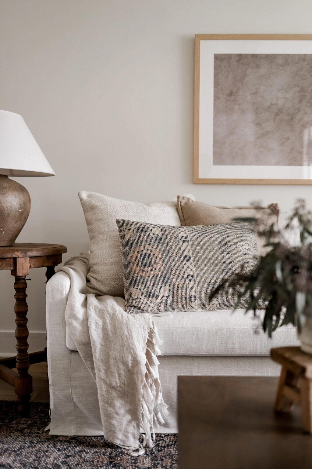 Neutral Throw Pillows Under 50 Halfway Wholeistic