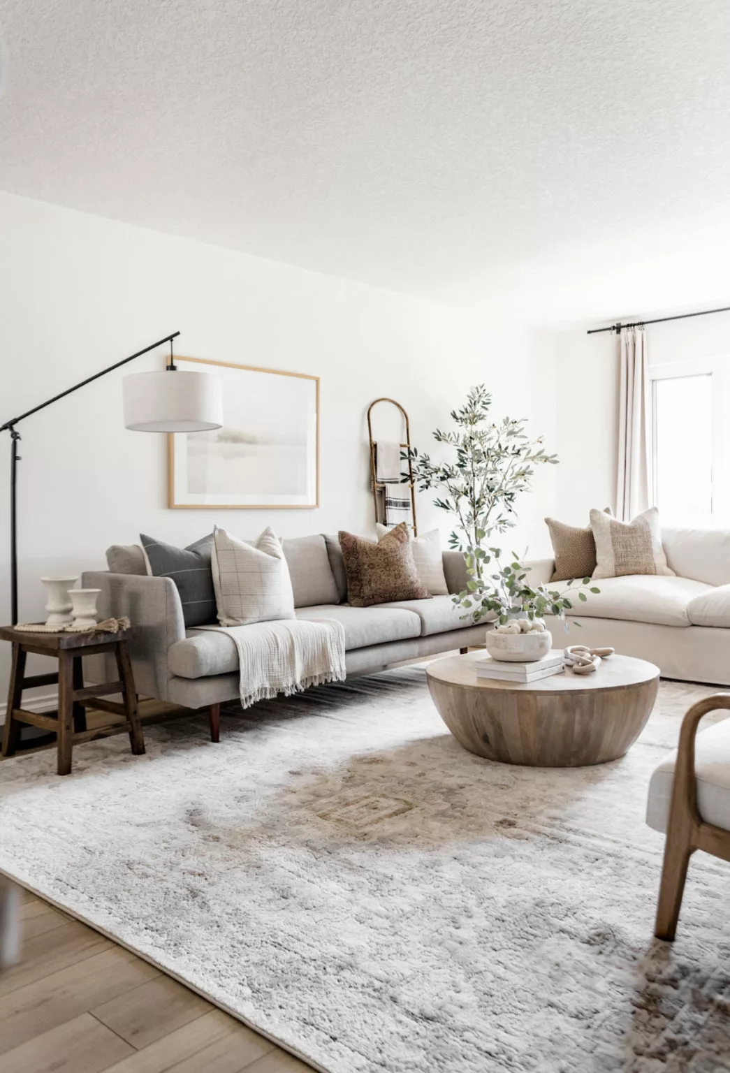 Living Room Update + New Rug Reveal – Halfway Wholeistic