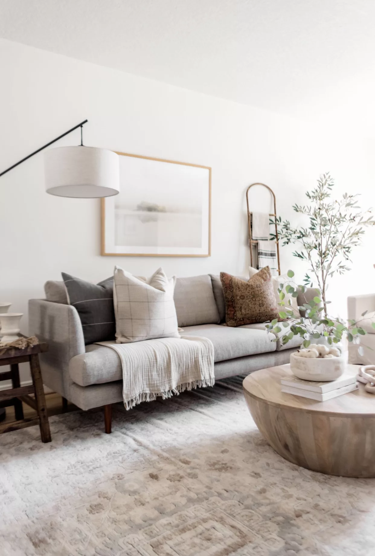 Living Room Update + New Rug Reveal – Halfway Wholeistic