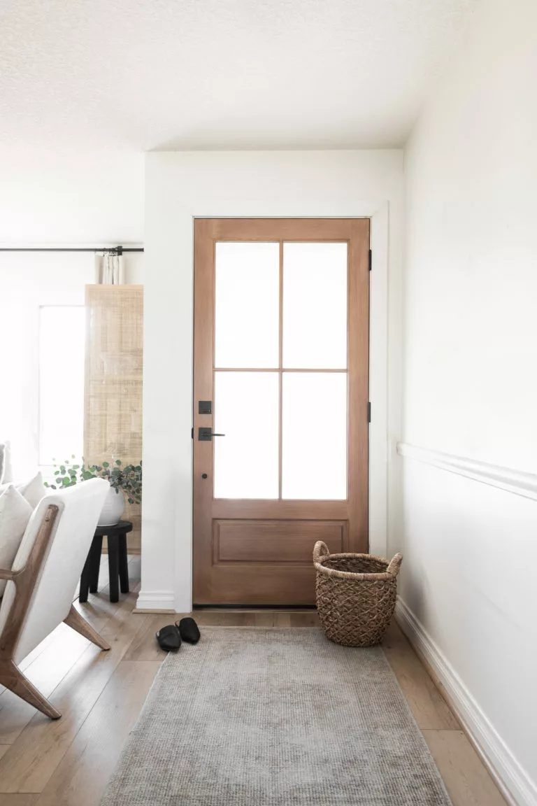 Front Door Update & Stain Details – Halfway Wholeistic