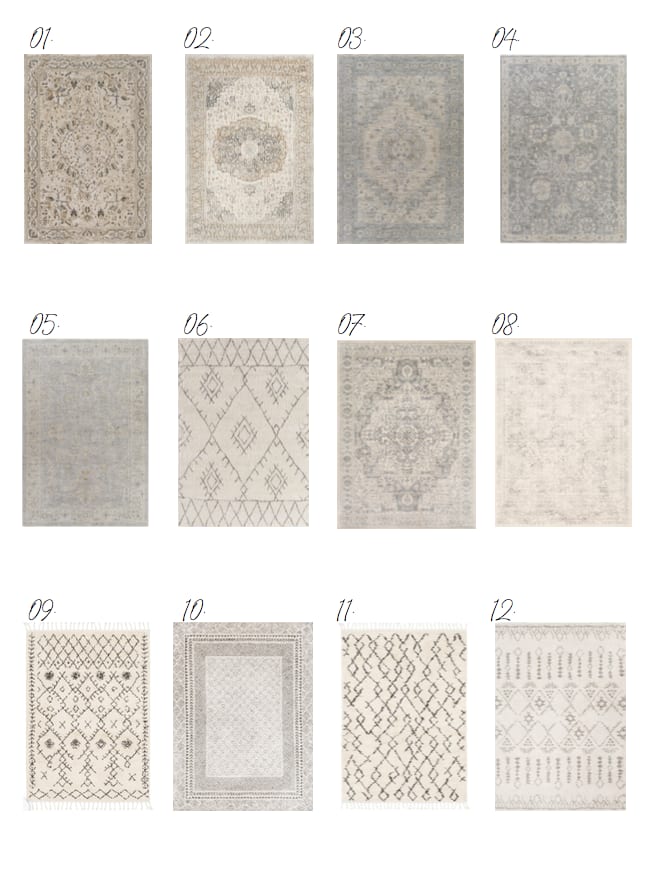 A Neutral Rug Roundup + A 60% Off Code