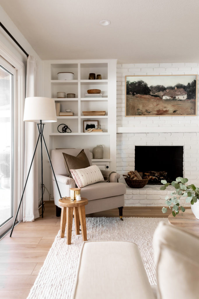 A Comfy Corner in the Family Room