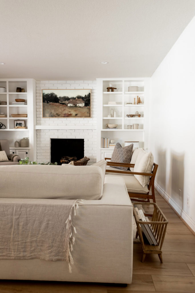 A Comfy Corner in the Family Room