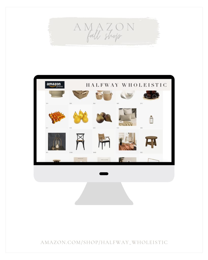 The Halfway Wholeistic Fall Shop