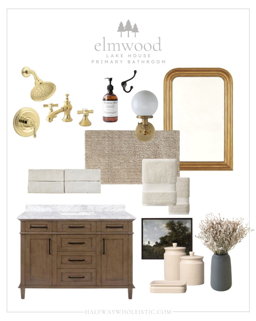 Elmwood Lake House: Primary Bathroom Design Reveal