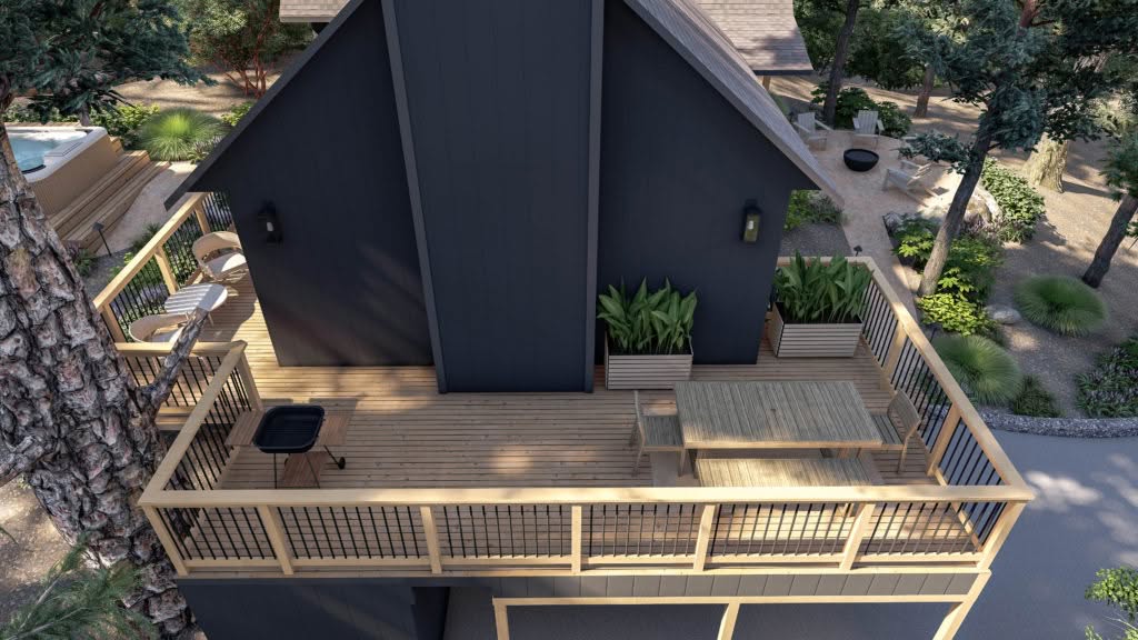 Elmwood Lake House: Renovation update, Exterior Rendering, and Kitchen Design!